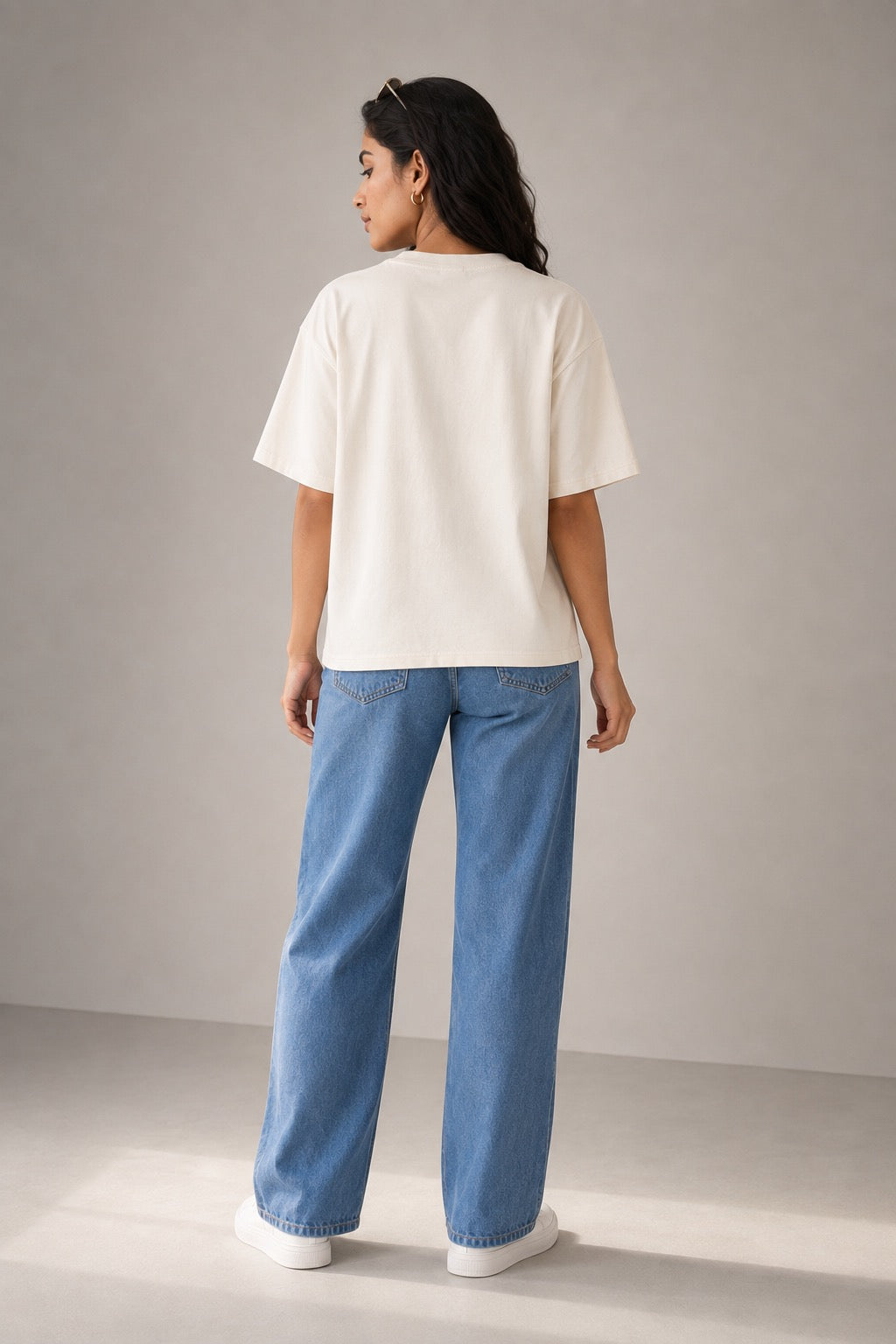 Pink Bow Oversized T-Shirt
