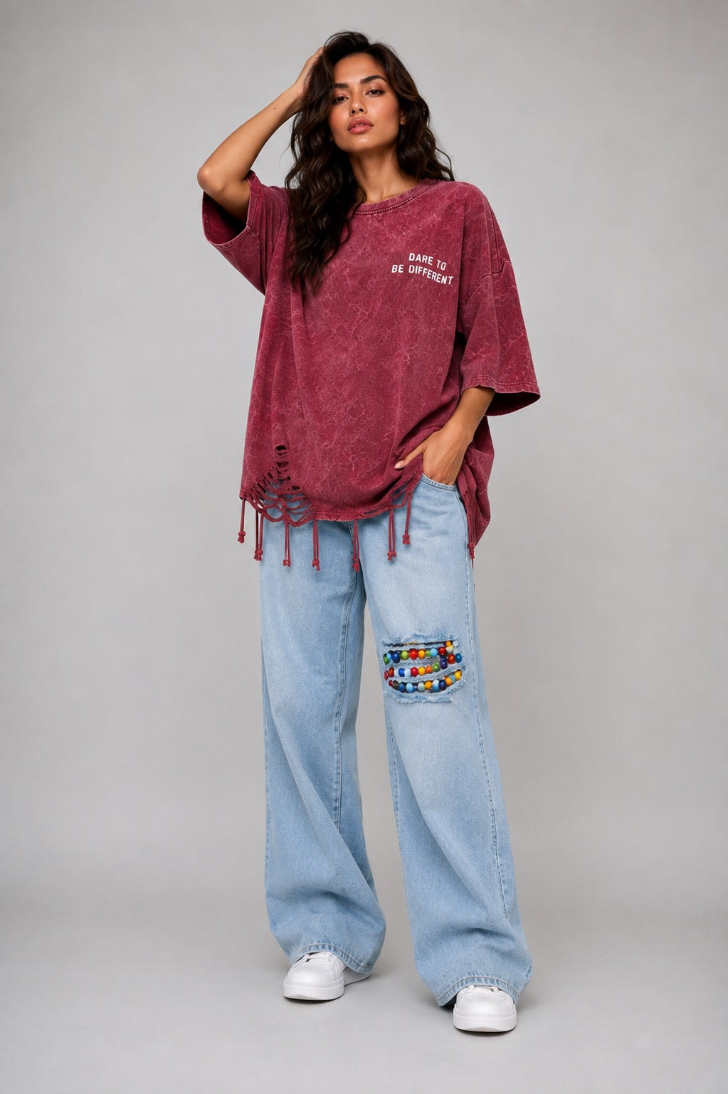 Dare To Be Different Oversized T-Shirt